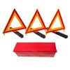 TRIANGLE EMERGENCY ROAD REFLECTORS WITH CASE