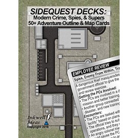 Sidequest Decks: Modern Crime, Spies, & Supers