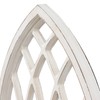 Sintosin Rustic Arched Window Frame 20 x 32 Inch, Hanging