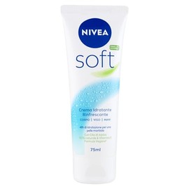 Nivea Soft Moisturising Cream Refreshing Multifunctional Body Face Hands 75ml