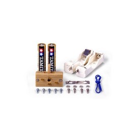 タミヤ 楽しい工作シリーズ No.152 単4電池ボックス 1本用 スイッチ付 (70152)