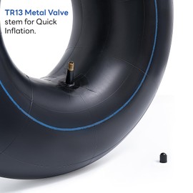 Heavy Duty 18x8.5-8''Tyre Tube 18x9.5-8 Inner Tubes with TR13 Straight Valve Stem for Cart,Such as Trunk, Tire Tube fits 18x6.50-8, 18x7.50-8, 18x8.50-8,19x7-8, 18x9.50-8,20x8.0-8,20x10-8 2Packs