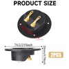 2 Pcs Speaker Sub Box Terminals Cup for Subwoofer Box