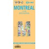 Montreal, Canada - Laminated Borch Map