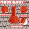 Podoy #7 Roof Vent Boot Chimney Flashing for Metal Roof
