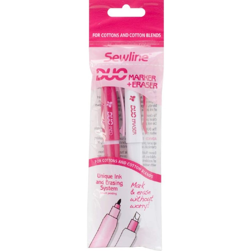 Sewline Duo Marker FAB50031 with Dry Erase Pen