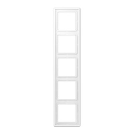 Jung LS985WWM 5 Way Frame Matt White