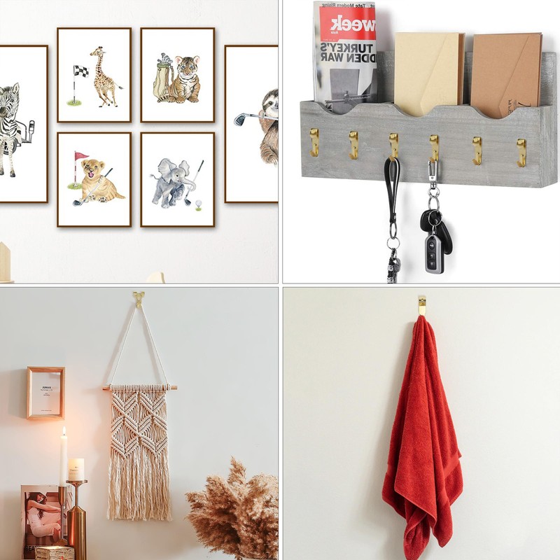 Mr. Pen- Picture Hanging Kit, 276 Pcs, Hangers, Nails, Hooks,