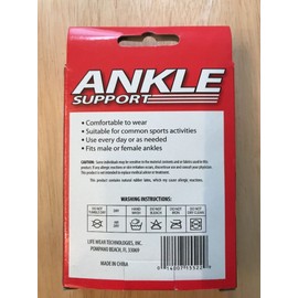 Lifeweartech Elastic Ankle Support Compression Sleeve- 2 pack