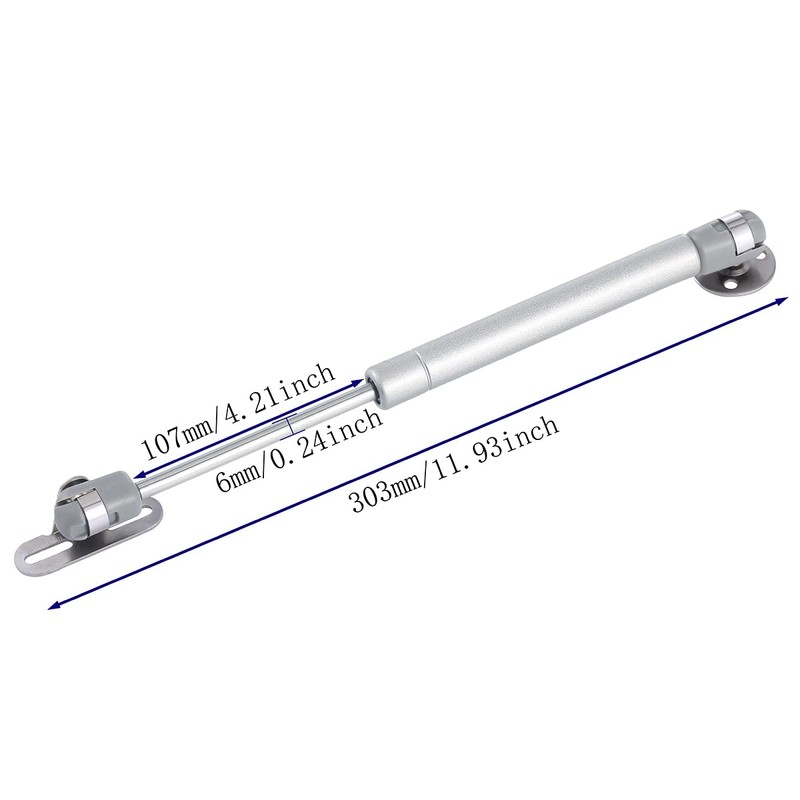 40N/9 lb Gas Strut Cabinet Hinge Safety Lift Support, Soft