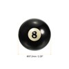 PATIKIL 2-1/4" #8 Ball Billiard Replacement Ball, Pool Table Ball