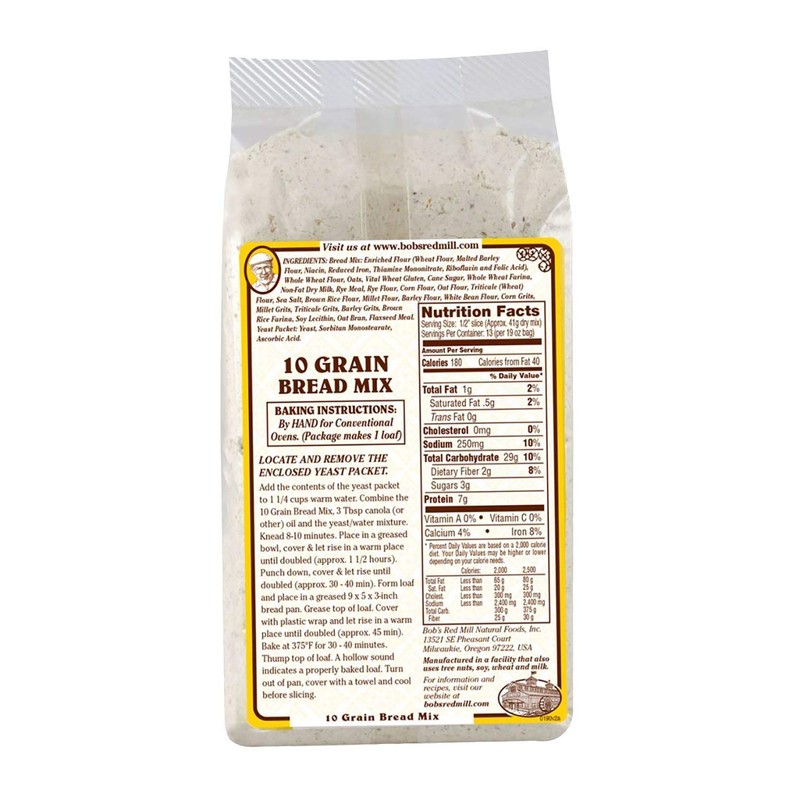Bob's Red Mill Bread Mix, 10 Grain With Yeast Packet,