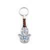 Claro Schmuck Key Ring Metal Thickness 2 mm Faux Leather