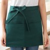 Barista apron, hall apron, cafe short short waist apron, barista