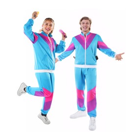Fairycos 90s 80s Outfit, Men's Bad Taste Outfit, Women's Partner Costumes, Adults, New Kids Costume, Men's Fancy Dress Costumes, Men, L