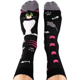 Nanushki The Great Catsby The Cat, The Cat Unisex Funny Crazy Socks, The Great Catsby