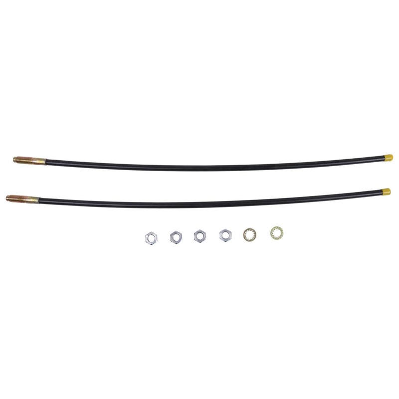 Chamixx 2PCS 22" Black Universal Snow Plow Blade Guide Markers