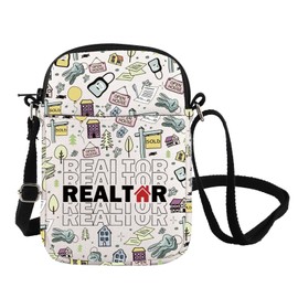 Realtor Merch Crossbody Bag Real Estate Agent Gift Thank You Gift Real Estate Broker Mortgage Gift Realtor Gift (Realtor CB)