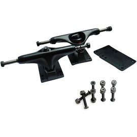 POFET 5 inch Skateboard Trucks Small Fish Board Aluminum Alloy Bracket Skateboard Bridge,Gasket Bridge Nail Set Unisex Adult Pro Skate Trucks