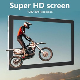 Tablet 10 Inch, Android 13 Tablets, Quad-Core 2.0GHz Processor, 64GB Storage and 1024GB Expand, 8GB RAM, 8MP Dual Camera, 1280x800 IPS HD Display Screen, Support WiFi & BT, 6000mAh Long Battery Life.