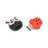 Cartoon Flash Disk Cartoon Ladybug Compatible Optional Stock USB Flash
