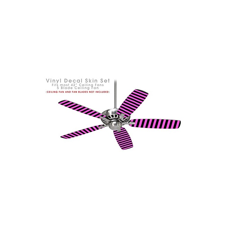 Stripes Pink - Ceiling Fan Skin Kit fits most 42