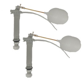 Mansfield and Universal Rundle Ballcock Fill Valve 9 inch 2 pack