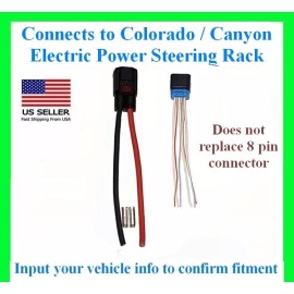 fits Colorado Canyon Electric Power Steering Rack Connector Plug Wiring EPS