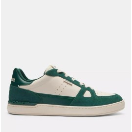 Coach Men’s Clip Court Sneakers Color Emerald Green Size 10D CW795 NIB