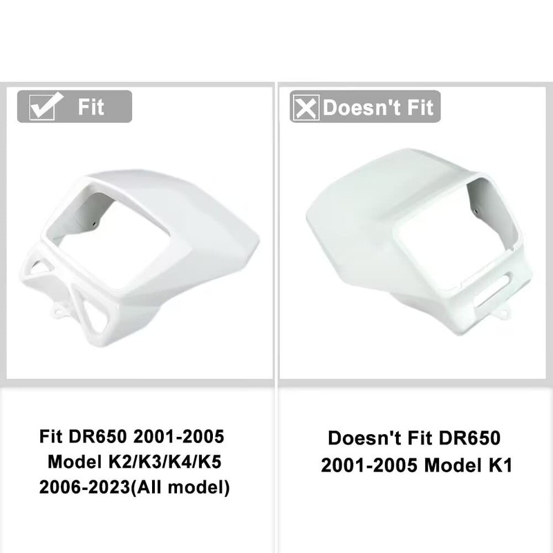 Xitomer Windshield Fit for DR650 2002-2025, XR650L 1993-2023, CRF250L 2013-2023