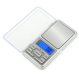 Mini Waage Küche, Elektronische Edelstahl Waage, Edelstahl Cuisine Waage, Mini Digitale Taschenwaage, für Küchen Schmuck, Droge, Tee, Hefe, Kaffee, Kräuter Balance Gewicht Gram Skalen, 200g / 0.01g