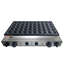 Mini Pancake Maker 50pcs Dutch Pancake Maker 1900W Mini Pancakes Maker Machine Commercial Electric Dutch Pancakes Maker, Non-stick hotcakes Maker for Restaurant