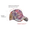 Bling Baseball Caps for Women, Rhinestone Summer Flower Baseball Hat,