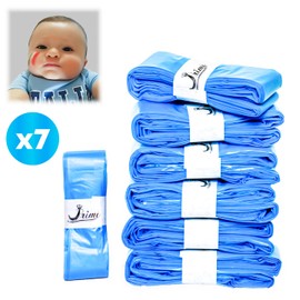 PRIMI – 7 Extra Long Blue Scented Refills Compatible with Foppapedretti Pig Nappy Eaters, Tommee Tippee (All Models) Litterlocker, II, Design & Fashion – Estimated Duration 7 Months