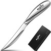 SUCCFLY Premium Oyster Shucking Knife，Stainless Steel Oyster Shucker Tool，Sturdy &