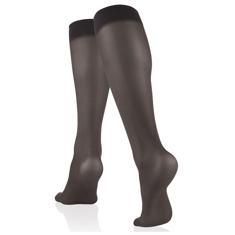 Truform Truform Sheer Compression Stockings, 8-15 mmHg, Women's Knee High