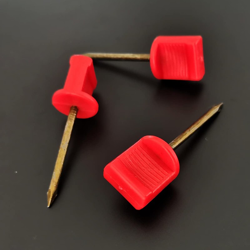 20Pack Archery Target Pins Manganese Steel Target Face Nails 2.5inch