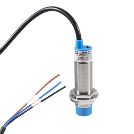 3Pcs LJ18A3-8-Z/BX NPN NO Inductive Proximity Sensor Switch Detector 8mm Detecting Distance DC 6-36V M18 Approach Switch 300mA 3 Wire LJ18A3-8-Z/BX for 3D Printer Probe Bed Leveling, MCU Board