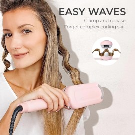 TYMO Curling Iron Hair Crimper Waver - TYMO ROVY Beach Waves Curling Wand