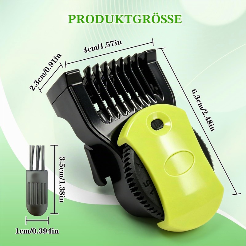 14-in-1 Trimmaufsatz (0,4–10 mm) Verstellbarer Aufsatz Trimmer Aufsätze