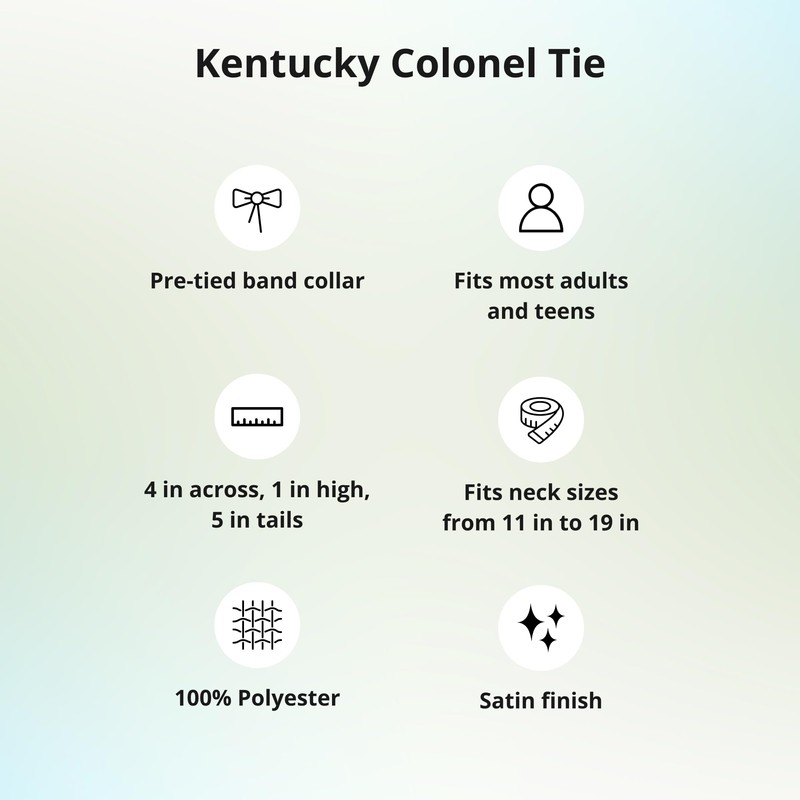 tiemart Kentucky Colonel Tie (Forest Green)