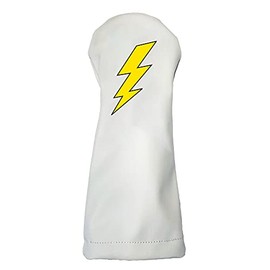 Lightning Bolt Sunfish Leather Driver Golf Club Headcover