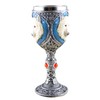 White Wolf Goblet with Metal