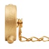Brass Pin Lug 1 1/2" NH Cap with Chain