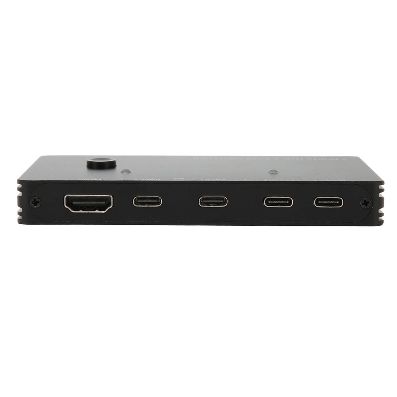 Type C KVM Switch 2 In 1 Out 10Gbps 3840x2160