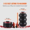 3 Ton/6600 Lbs Triple Bag Air Jack Fast 3-5s Lifting