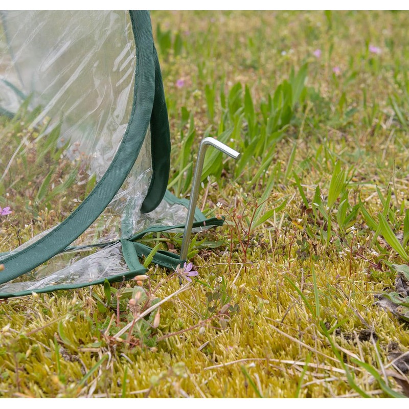 Royal Gardineer Plant Protector: Compact Pop-Up Greenhouse, Clear, Universal, 80