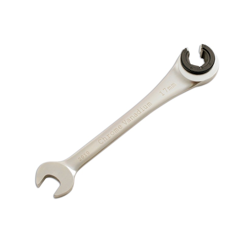 Laser - 4904 Ratchet Flare Nut Wrench 17mm