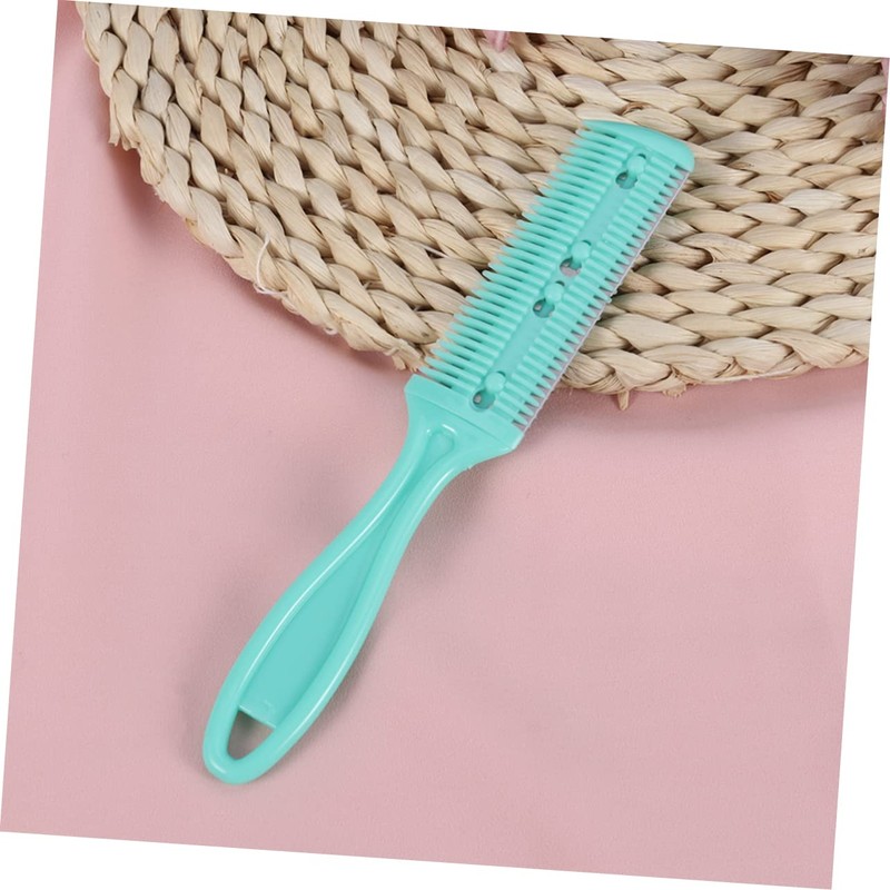 OHPHCALL Hair Cutting Scissors Set Double-sided Razor Comb Professional Hair