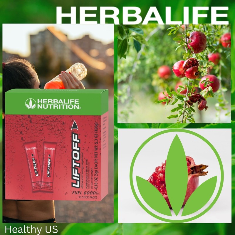 HERBALIFE Liftoff Pomegranate-Berry Burst 30 Tablets